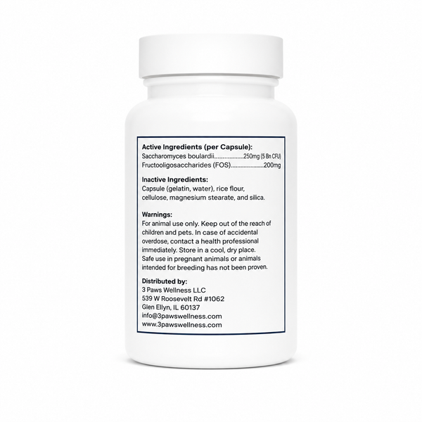 Digestive Support with S. Boulardii